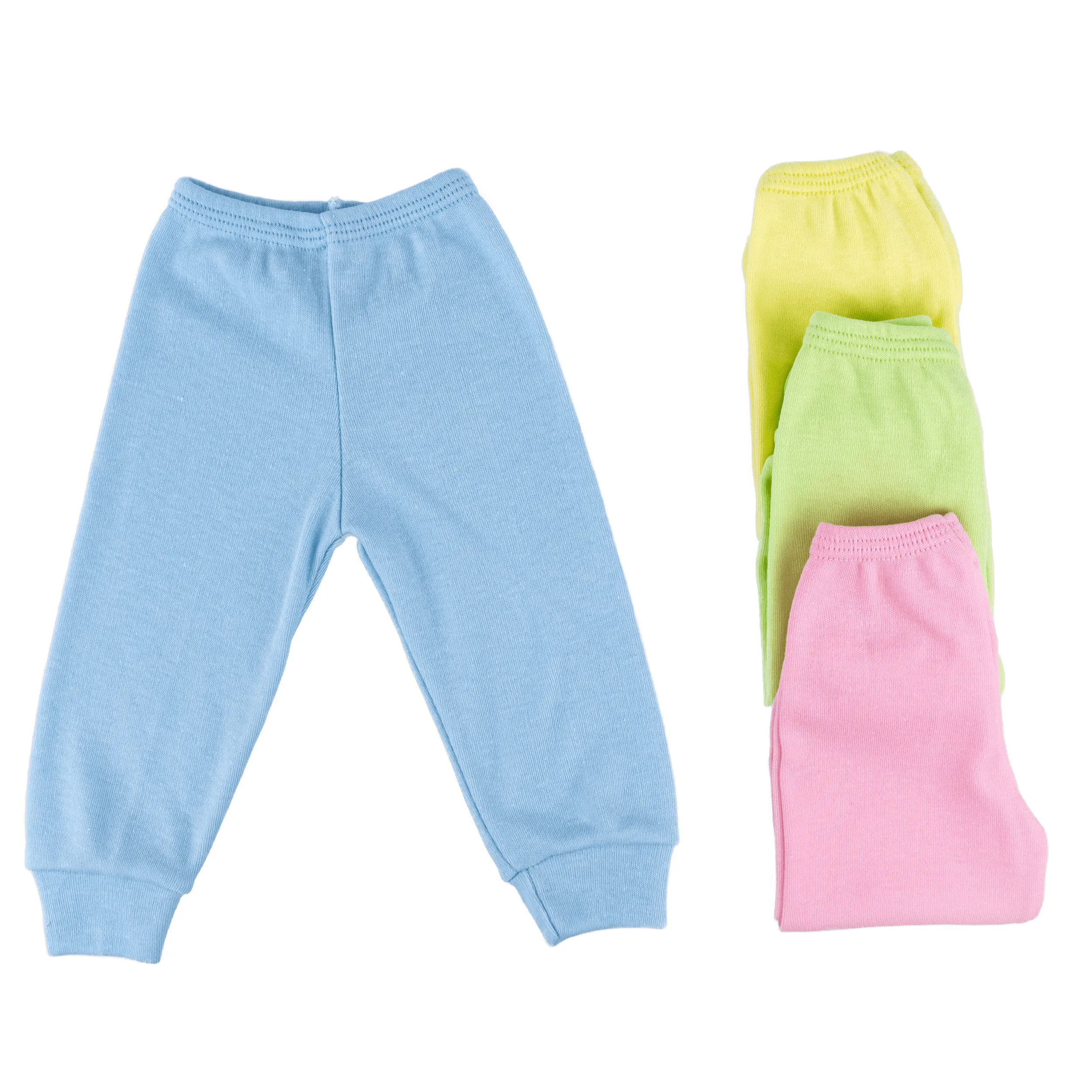 Pantalón color pastel con puño