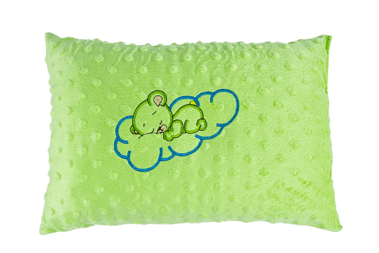 Almohada grande bordada