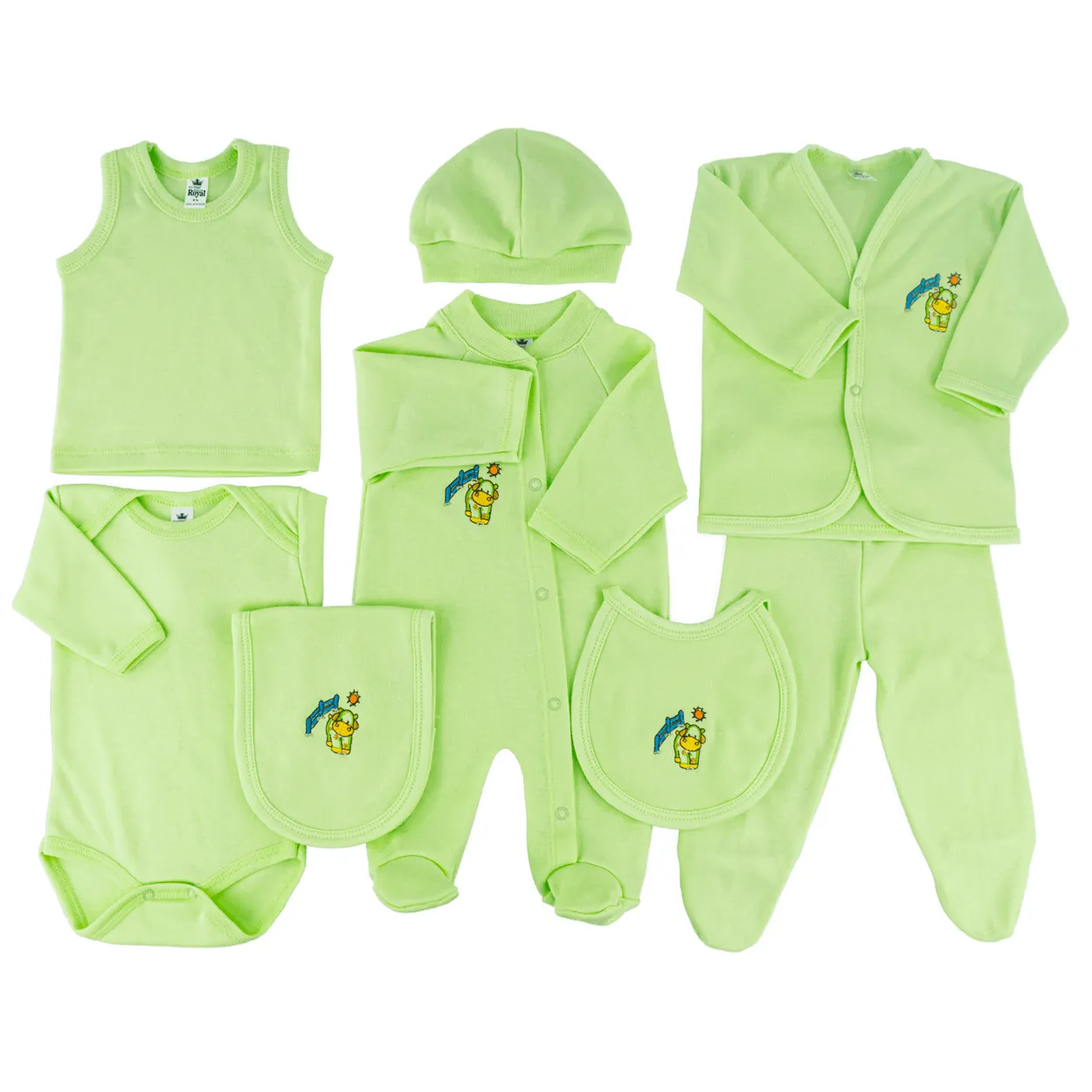 Set 8 piezas color pastel