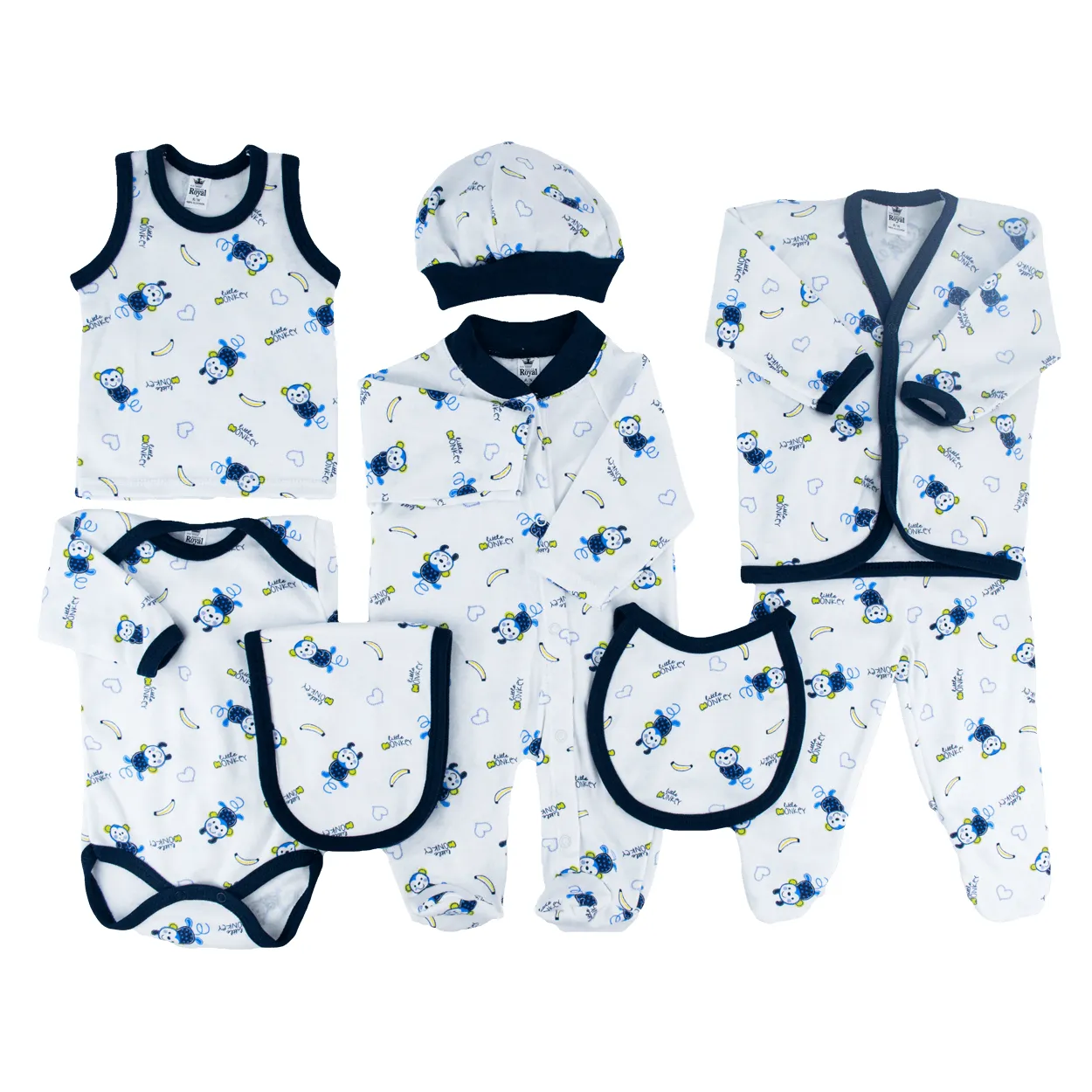 Set 8 piezas estampado