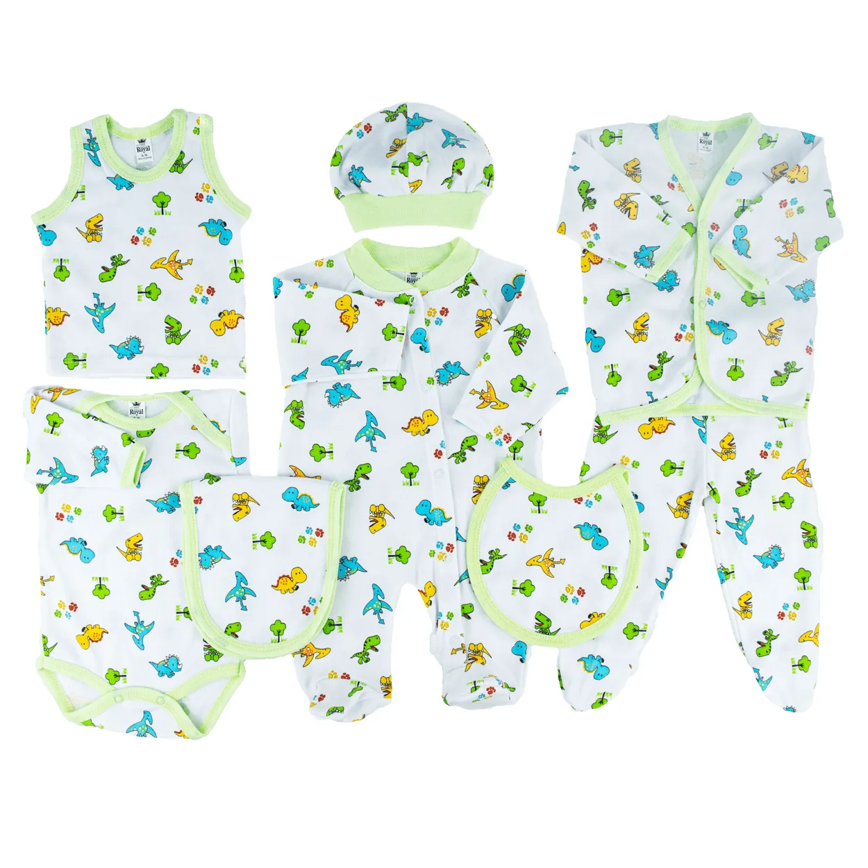 Set 8 piezas estampado